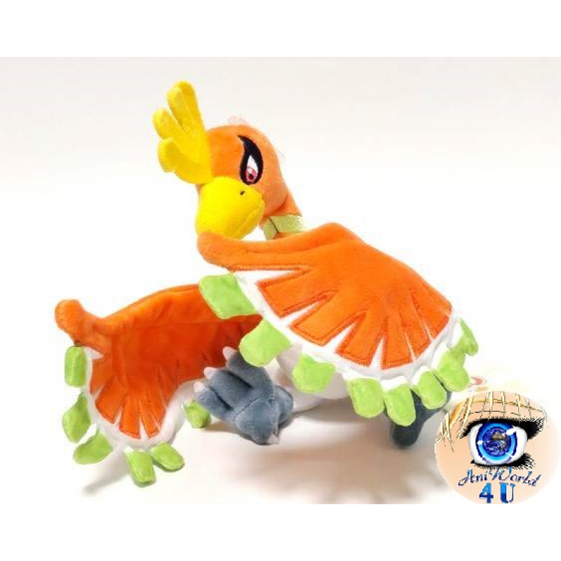 Officiële Pokemon knuffel Ho-Oh 30cm (lang) San-Ei All Star